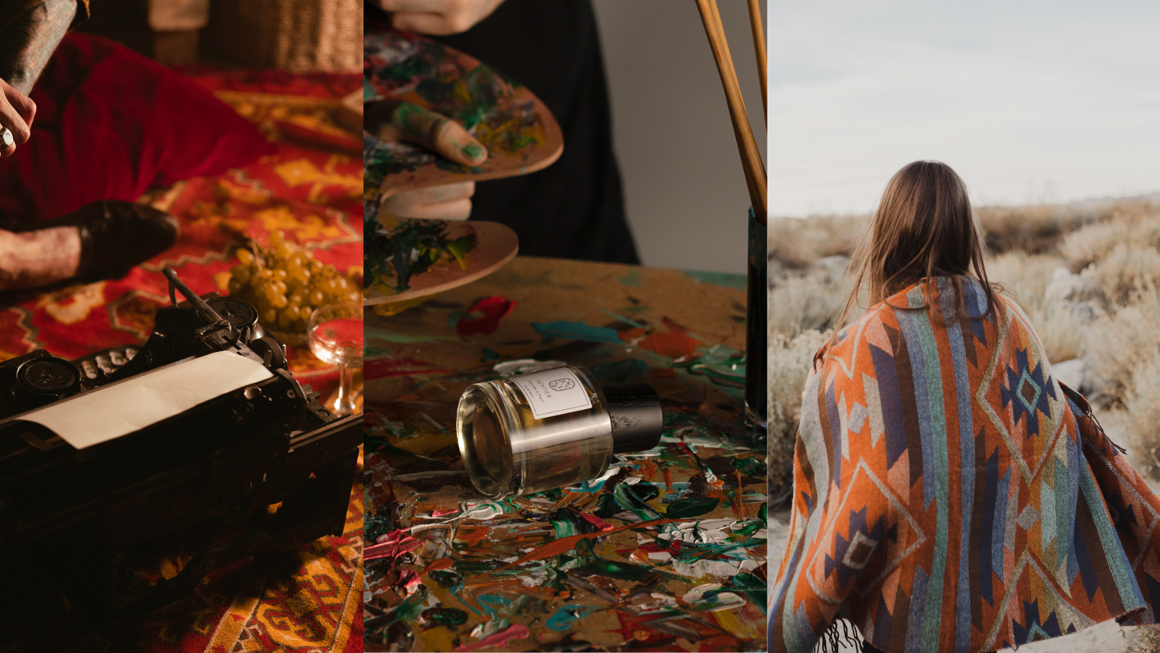 Green Aesthetic Fashion Store Photo Collage Facebook Cover (1)