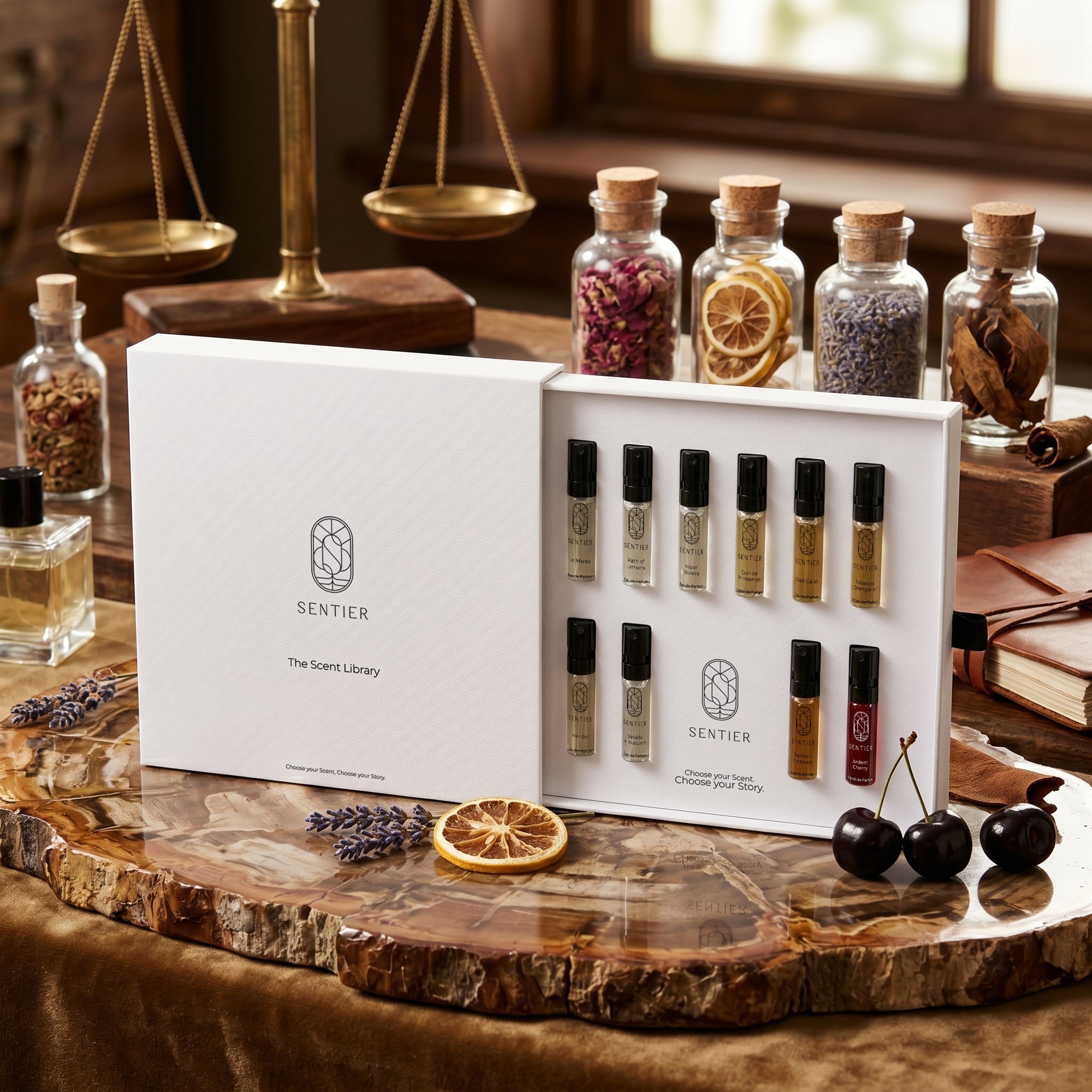 The Scent Library by Sentier