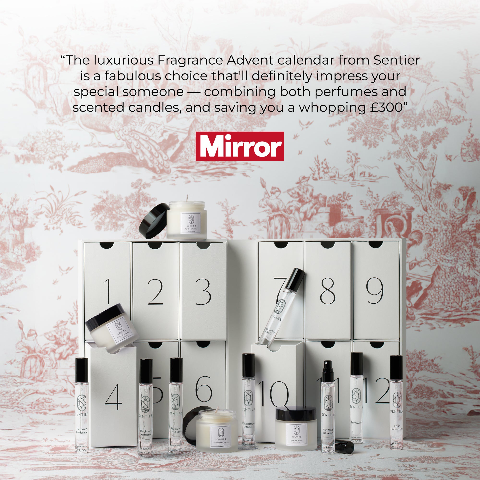FRAGRANCE ADVENT CALENDAR: 12 DAYS OF FRAGRANT JOURNEY